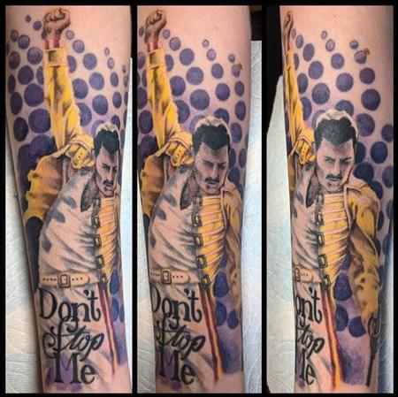 Tattoos - Bonnie Seeley Freddy Mercury - 140106